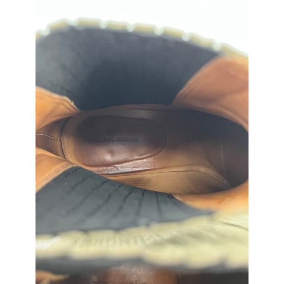 Isabel Marant Tan Ankle Boots - Picture 10 of 10